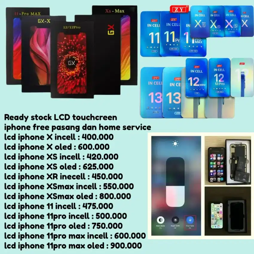 lcd iphone X XS XR XSmax 11 11pro