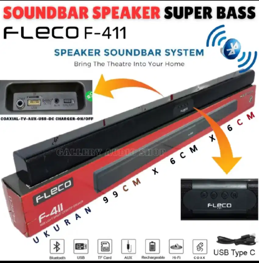 Speaker Fleco masih baru mulus