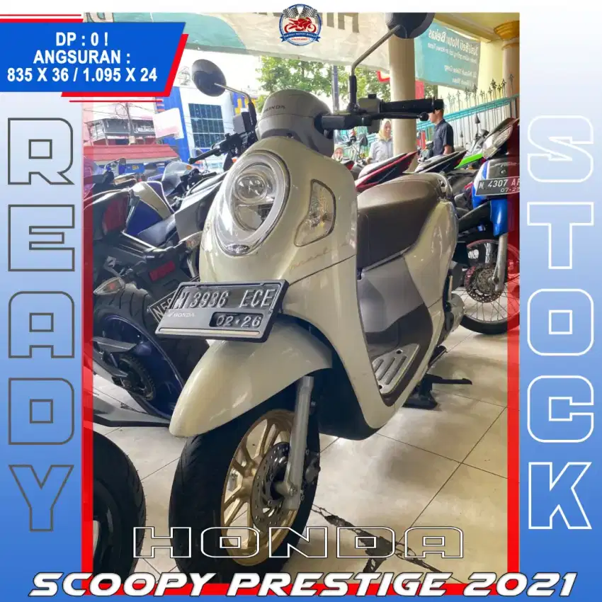 HONDA SCOOPY PRESTIGE 2021 MURAH MERIAH MASZEHH HIKMAH MOTOR KEPUH