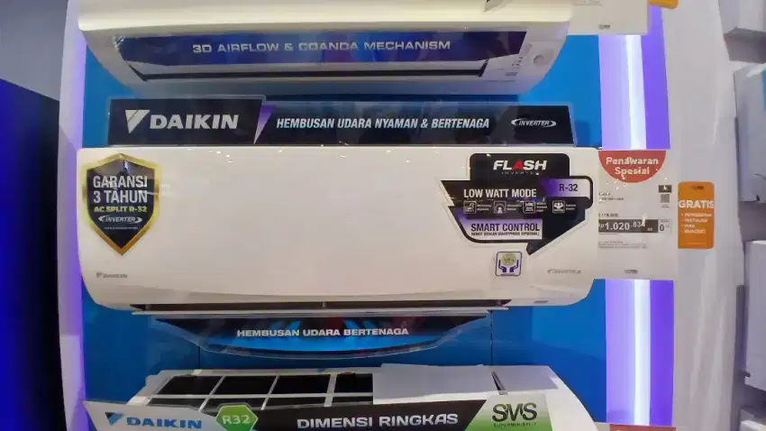 CICILAN AC DAIKIN AC INVERTER 1/2PK SEGAMPANG ITU DI HOME CREDIT