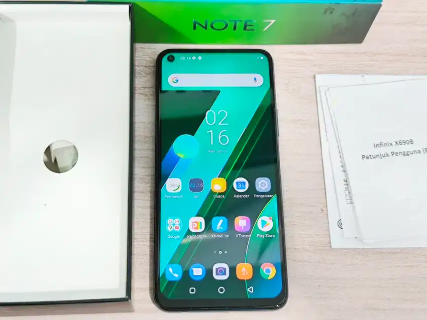 Infinix Note 7 6/128 Lengkap