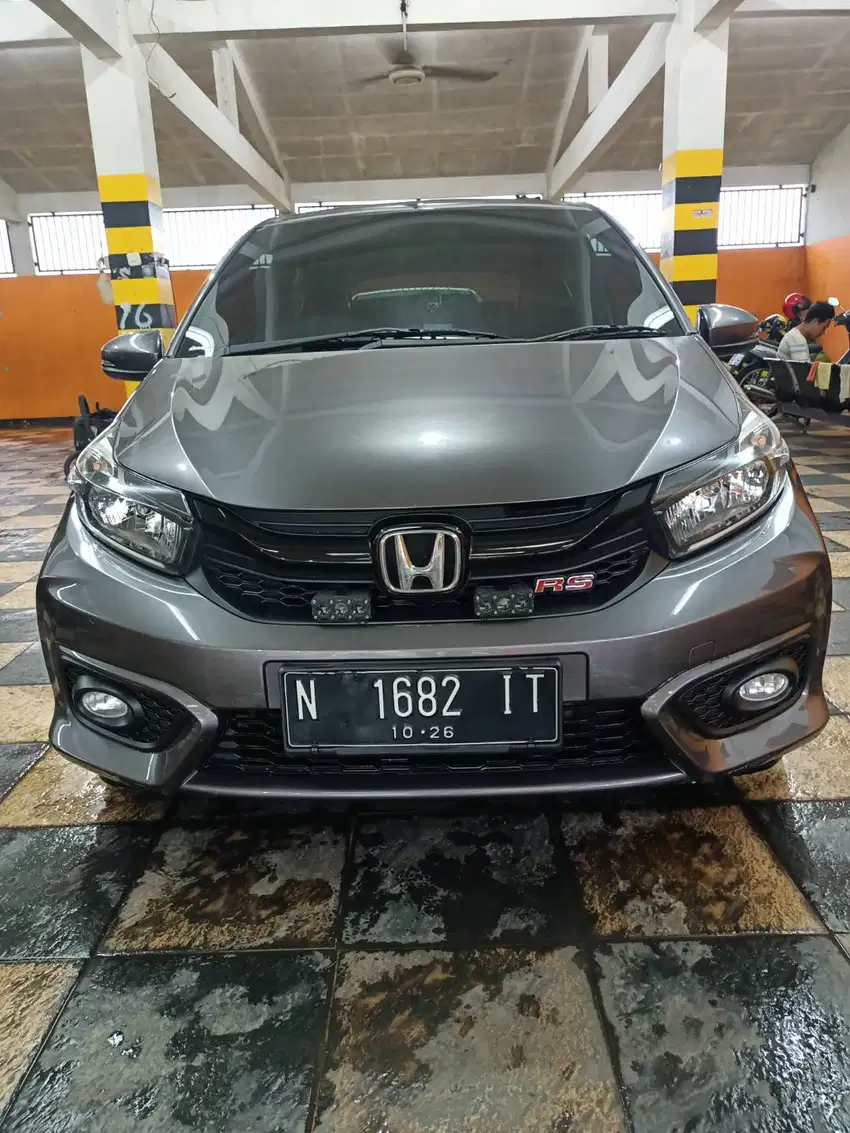 DIJUAL HONDA BRIO RS 2021 GREY/ABU-ABU