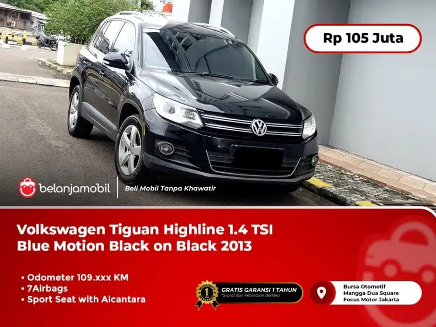 [7Airbags] Volkswagen Tiguan Highline 1.4 TSI Black 2013/2014