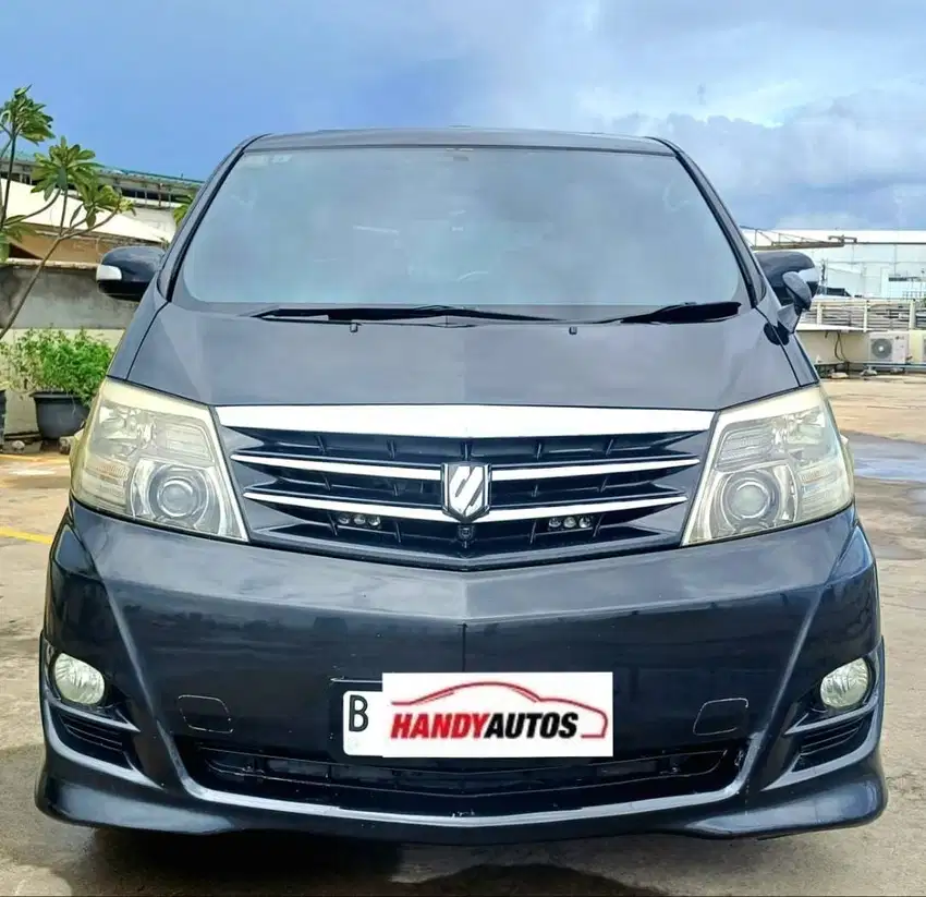 Toyota Alphard ASG Tahun 2008 Automatic Hitam