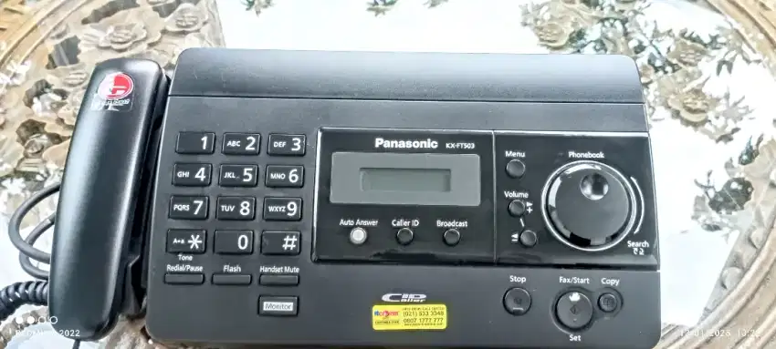 MESIN FAXIMILE/FAX/MESIN FAX PANASONIC KX-FT503 (NEGO)