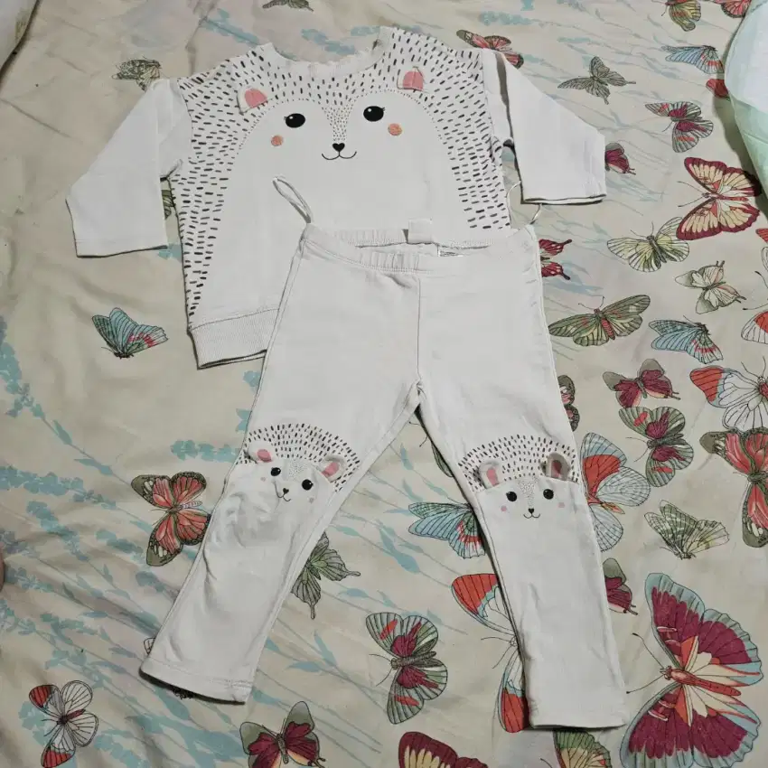 Set baju tidur atau jalan H&M kids hnm anak
