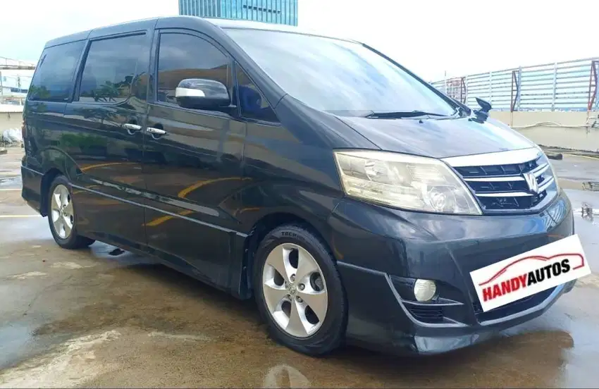 Toyota Alphard ASG Tahun 2008 Automatic Hitam