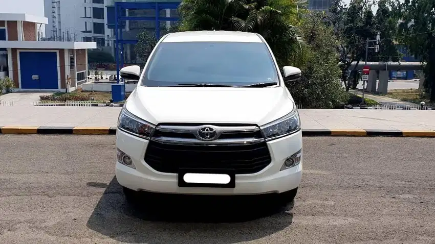 km 28 ribu toyota kijang innova g matic bensin 2020 putih