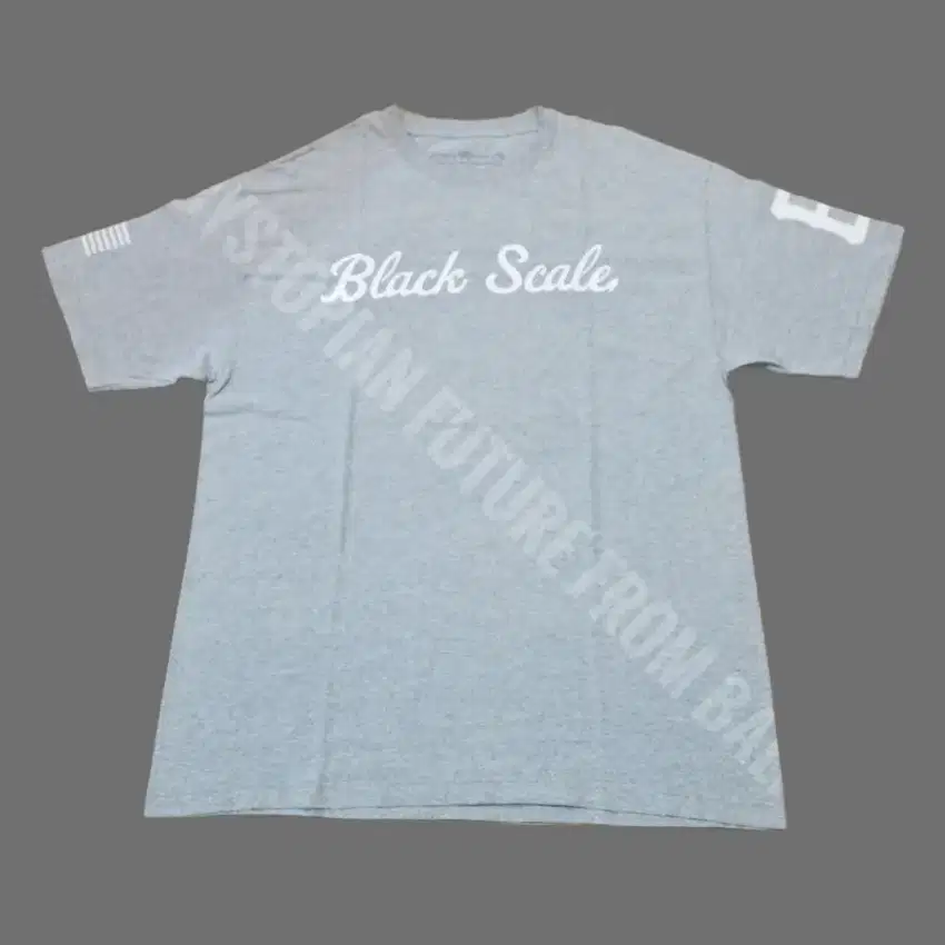 T-shirt Black Scale - Script Logo