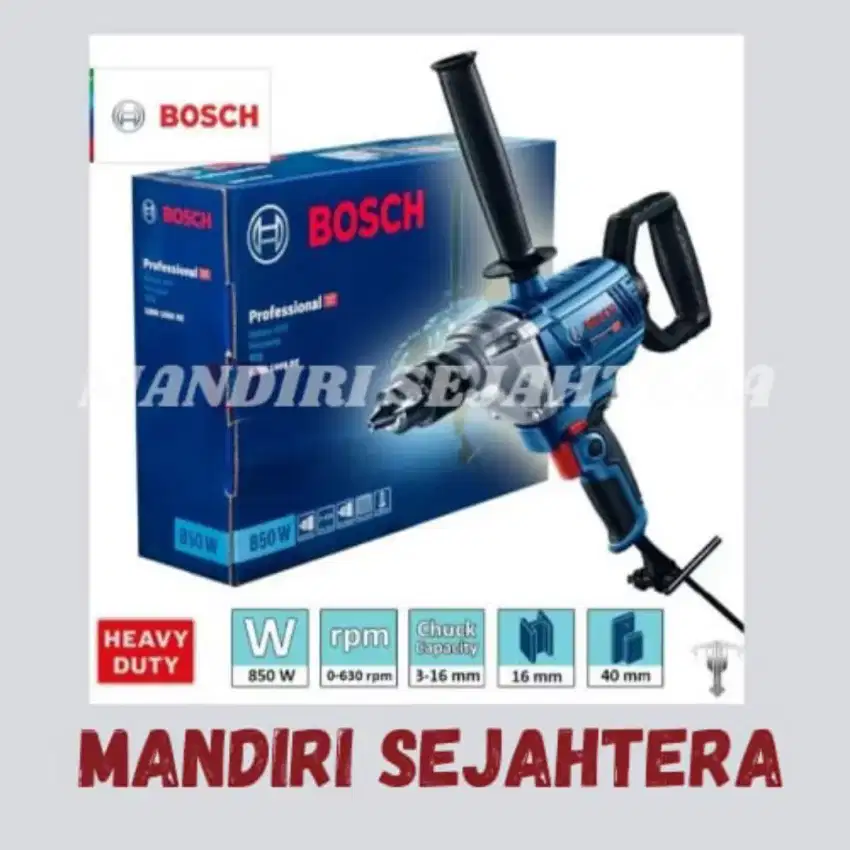 BOSCH Mesin Bor GBM 1600 RE - Heavy Duty Drill 850 Watt