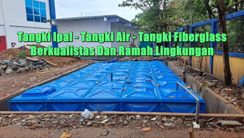 Tangki Panel ,  Tangki Air Fiberglass ,  Roof Tank , Tangki Air Kotak