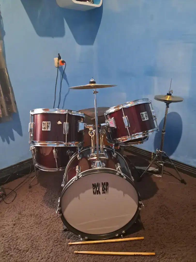 Drum Set Rock Beat untuk Anak-anak