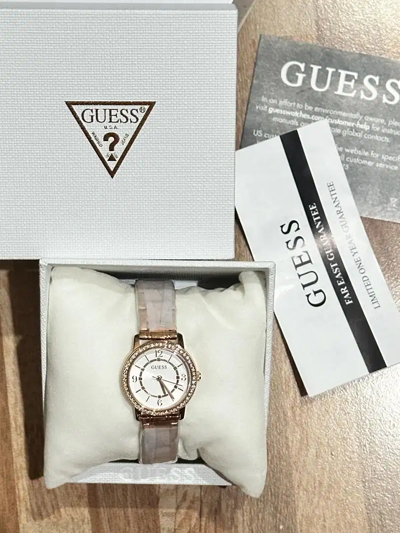 Jam Tangan Guess Ori GW0468L3 Rose Gold (Nego)