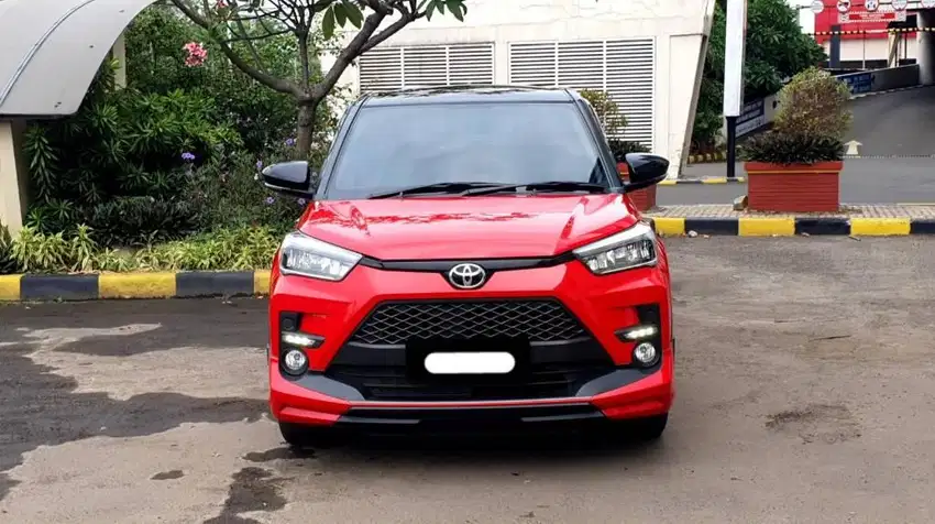 toyota raize turbo gr sport non tss matic 2021 merah two tone