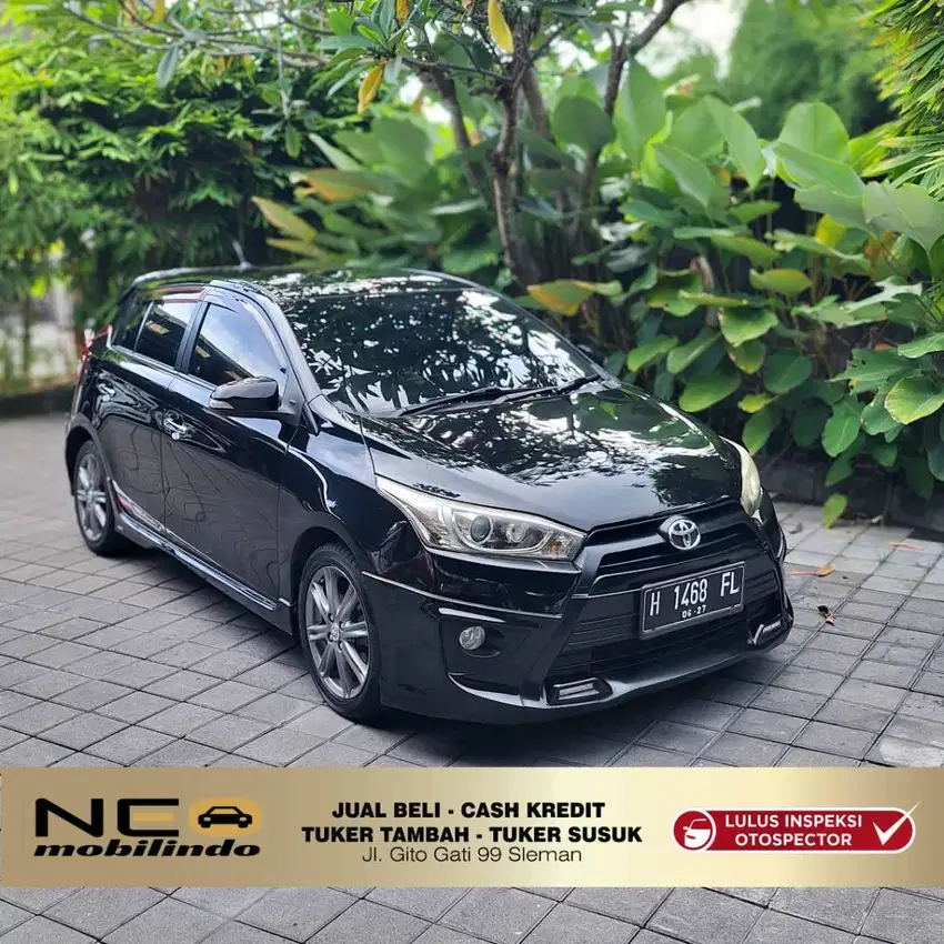 [ Garansi mesin s/d 2 Th ] TOYOTA YARIS 1.5 S TRD AT 2014 HITAM