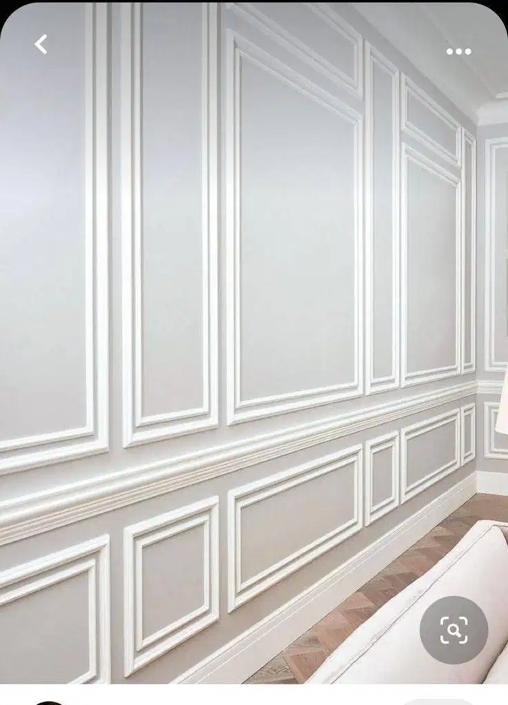 Sekat Plafon Partisi PVC GRC Gypsum Jasa Tukang Pasang Wall Moulding