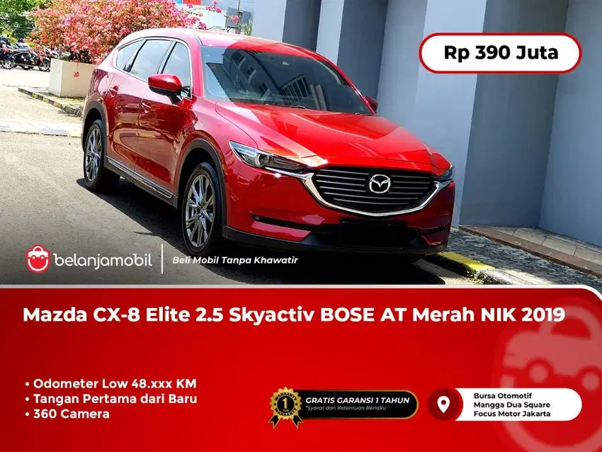 [BOSE] Mazda CX-8 CX8 CX 8 Elite 2.5 Skyactiv AT Merah 2019/2020