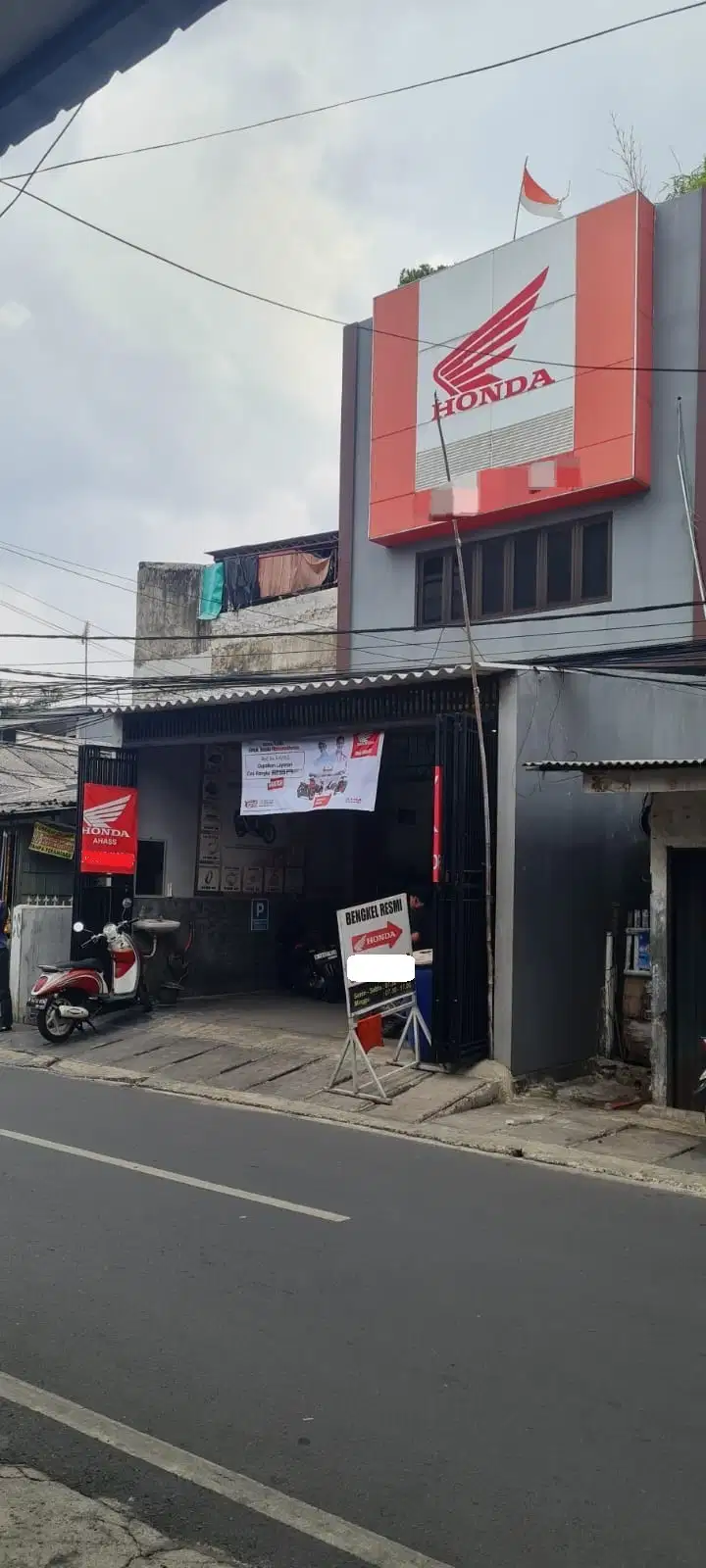 Bengkel Honda AHASS Kemayoran Aktif Dijual Cepat