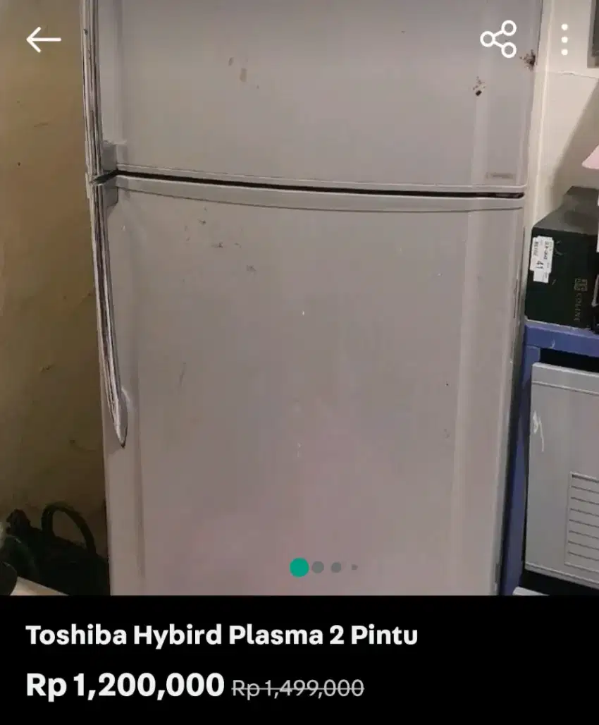 Kulkas 2 Pintu masih dingin