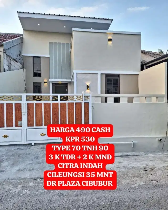 RUMAH CITRA INDAH CILEUNGSI