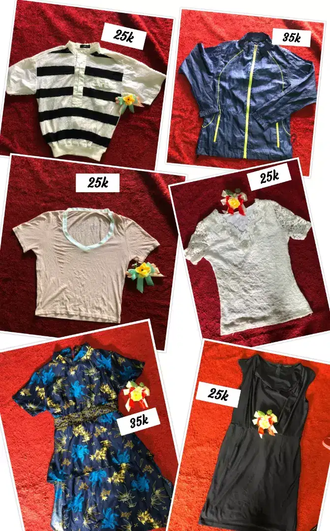 Jual Preloved Crop Dan Atasan Preloved