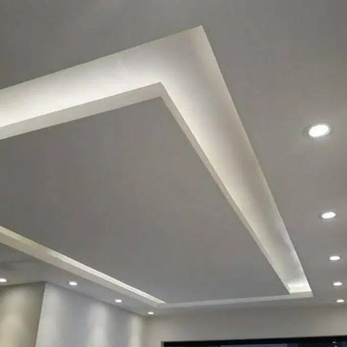 Partisi Jasa Tukang Pasang Wall Moulding Sekat Plafon PVC GRC Gypsum