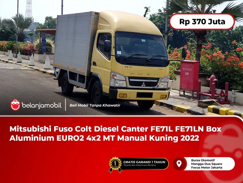 [KM 13RB] Mitsubishi Fuso Colt Diesel Canter FE71L FE71LN 4x2 MT 2022