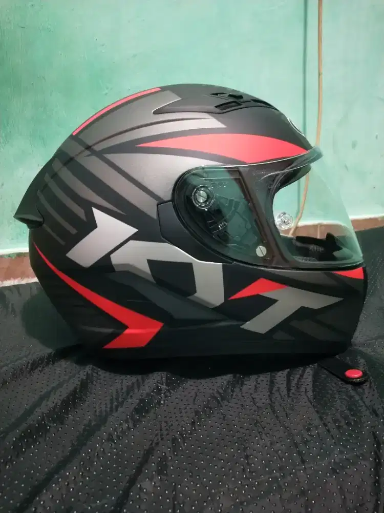 KYT Falcon FR Radiant black doff