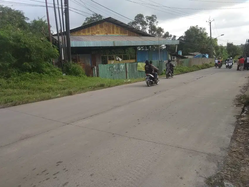 Tanah Lahan komersil pinggir jalan kabupaten