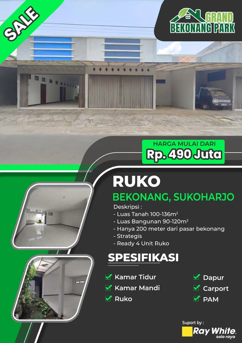 Ruko Bekonang, Sukoharjo