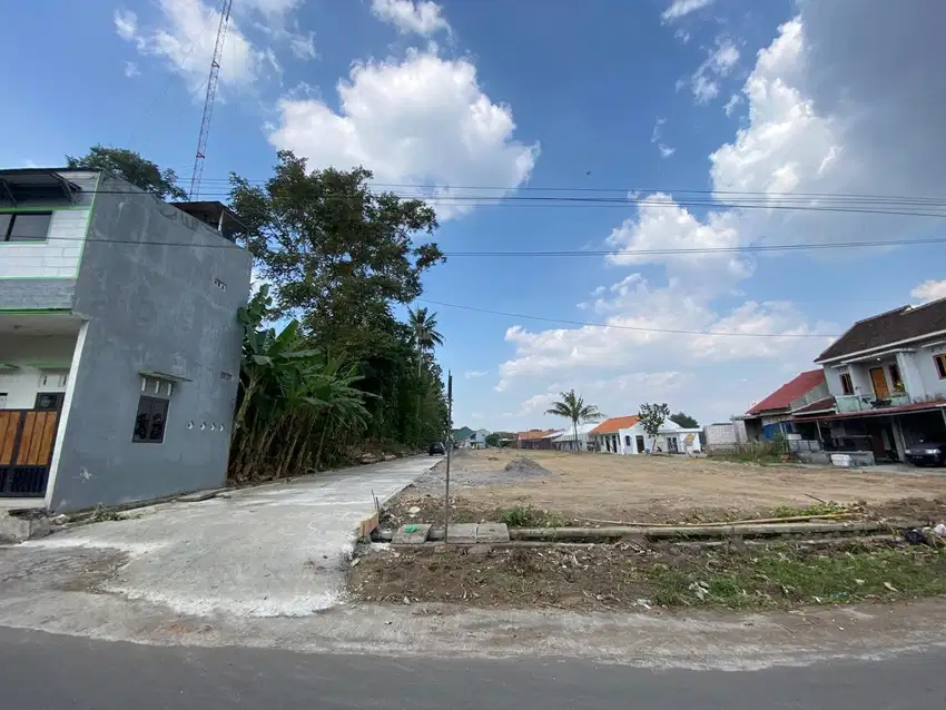 5 menit Stadion Maguwoharjo Tanah Murah Jogja siap bangun rumah