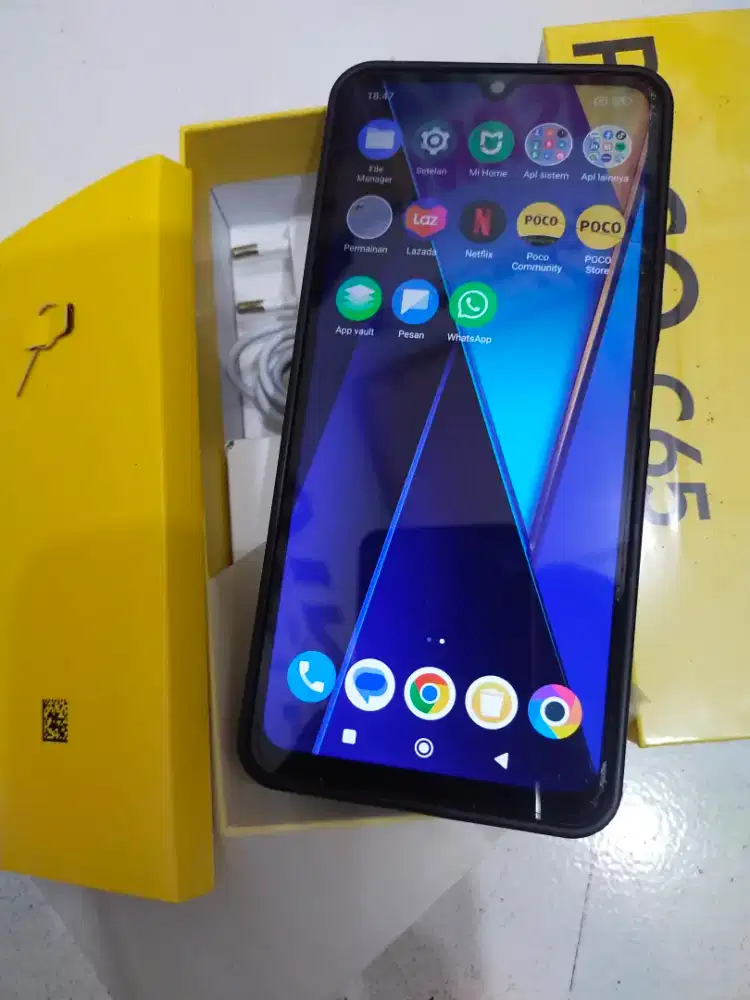 Xiaomi POCO C65 garansi Resmi 8/256
