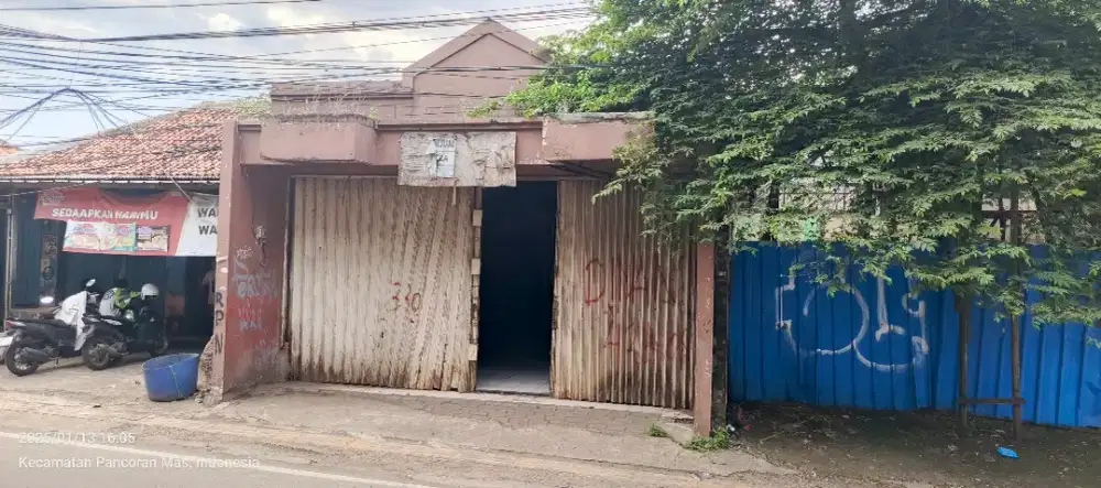 Ruko pinggir jalan raya besar Cipendawa Bekasi