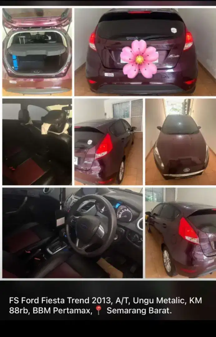 Ford fiesta sedan josss pokok e