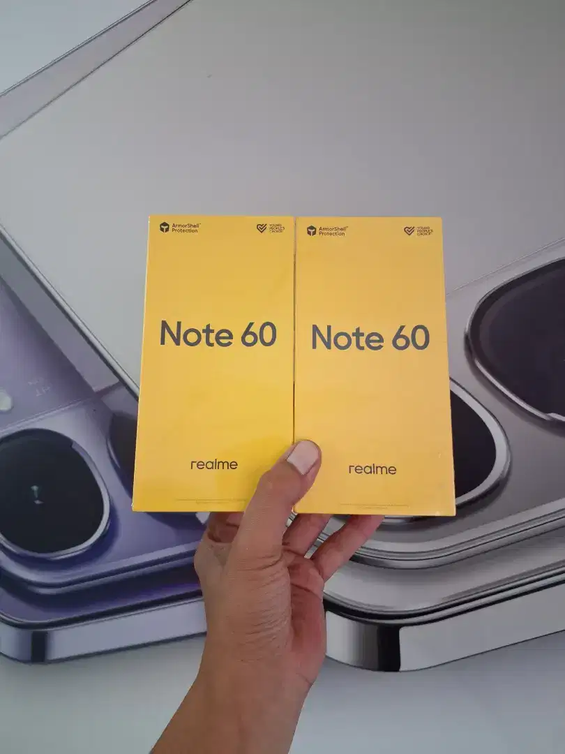 ( Respon cepat wa ) Realme Note 60 6/128 garansi resmi 1thn