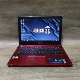 Laptop Gaming Asus Slim Core i5 Gen 4 Ram 12GB Dual VGA bonus Mouse Ba