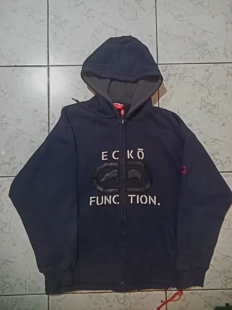 Hoodie zipper Ecko function size M/L