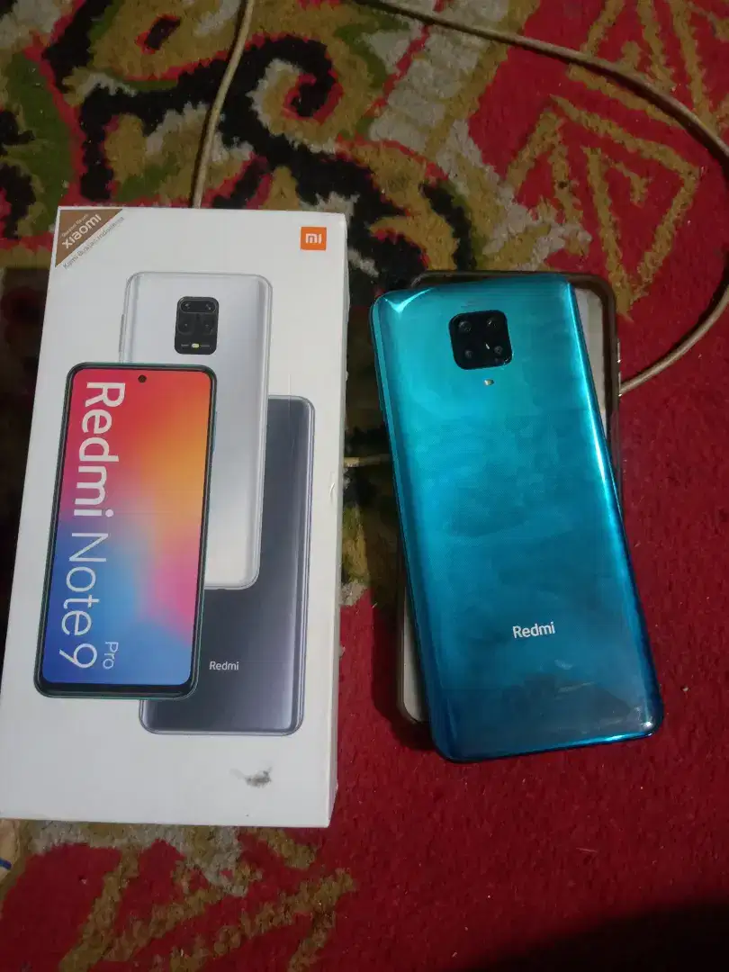 xiaomo redmi note 9 pro 8+3/128 fullset