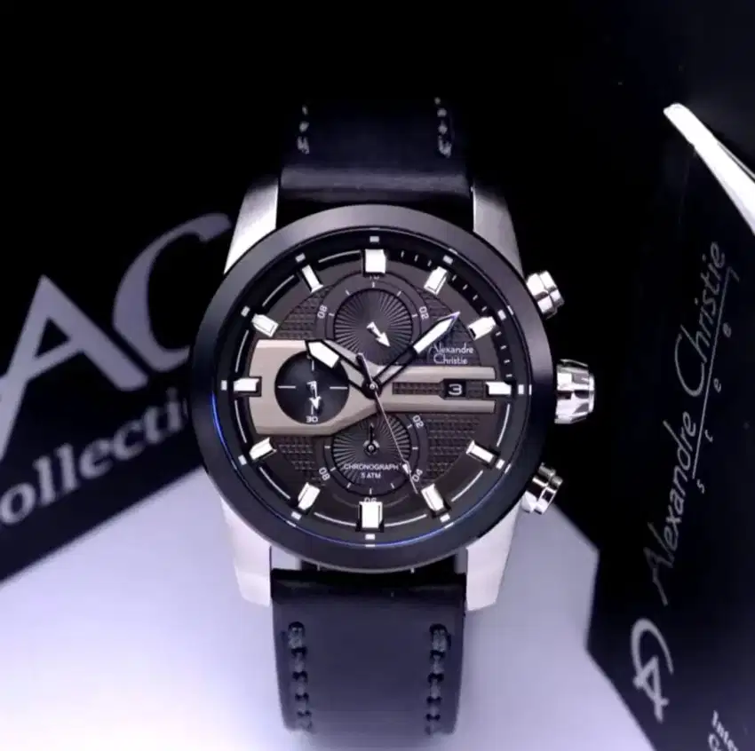 Ready!!!Jam tangan Alexandre Christie AC 6562 Pria