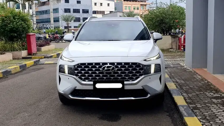 km17rb hyundai santafe santa fe signature diesel 2024 putih sunroof