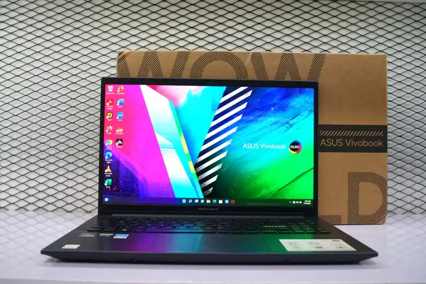 ASUS VIVOBOOK PRO 15 OLED M3500QC.AMD RYZEN 9-5900HX.VGA GEFORCE RTX