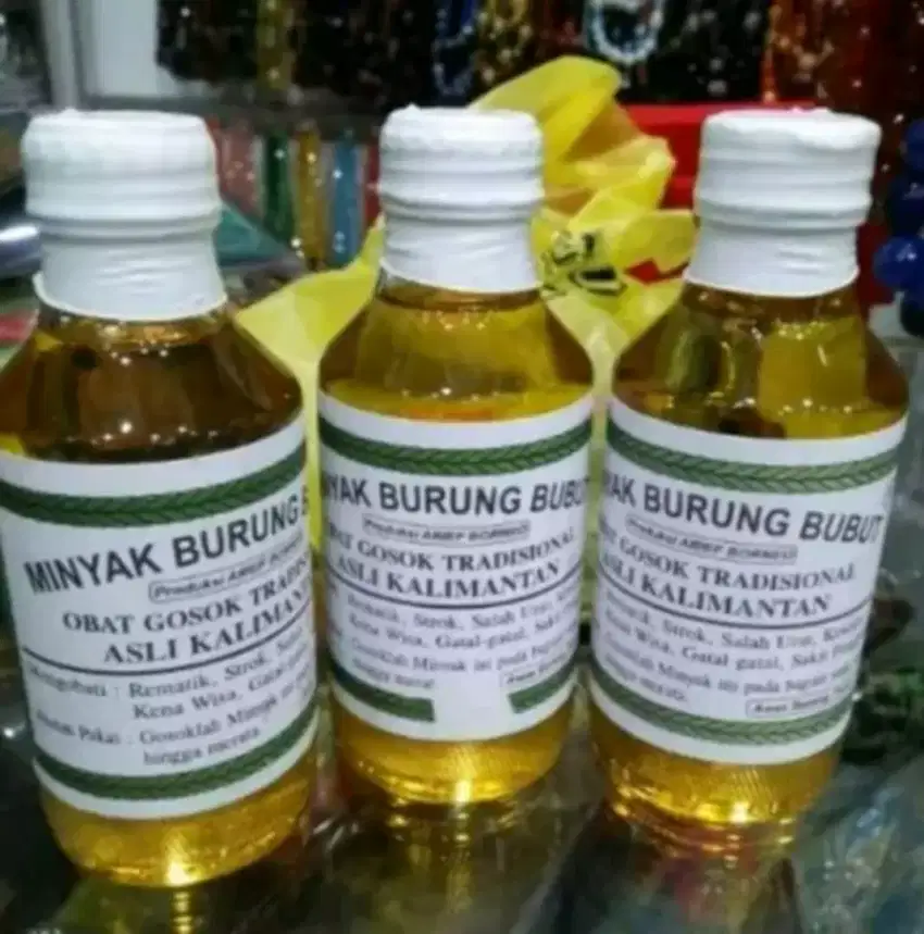 Minyak gosok burung bubut minyak urut burung bubut asli isi 120ml