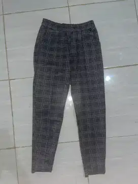 CELANA TARTAN WANITA SIZE L