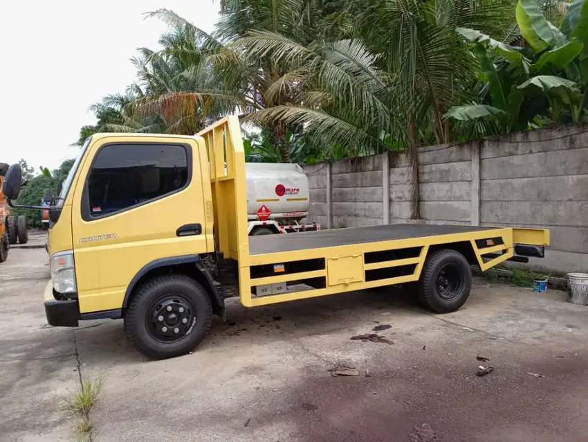 Truk CDD Mitsubishi 74L Bak FlatBed Euro4