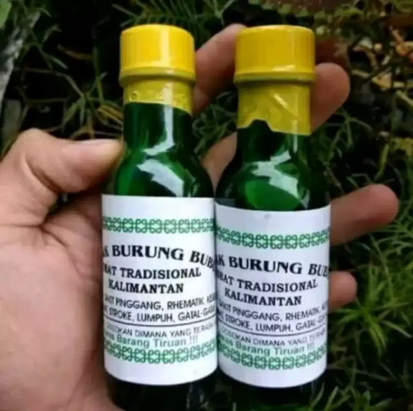 Minyak burung bubut asli,minyak bubut asli isi 50ml