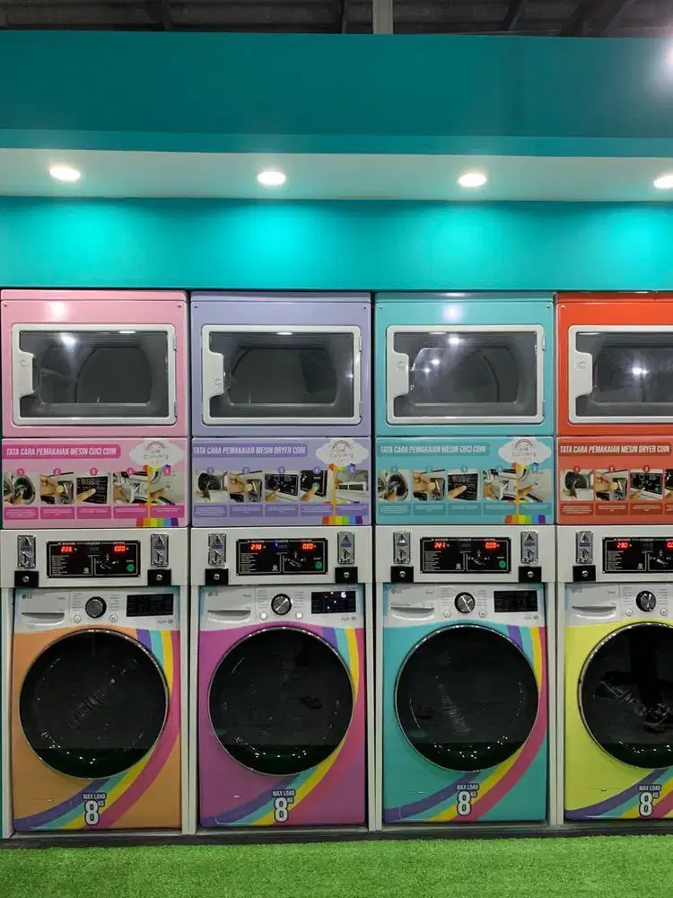 PAKET USAHA LAUNDRY KOIN / COIN DAN TAP KARTU