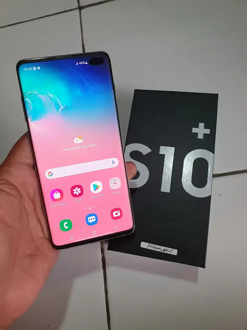 SAMSUNG S10 PLUS 8/128 RESMI INDO