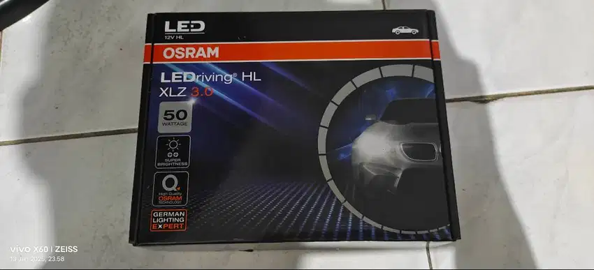 Lampu LED Mobil Osram H4 50W XLZ 3.0 New Baru