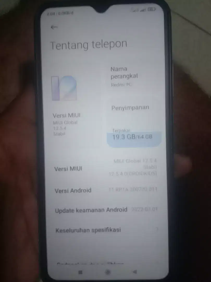 Jual aja Redmi 9c 4+1/64