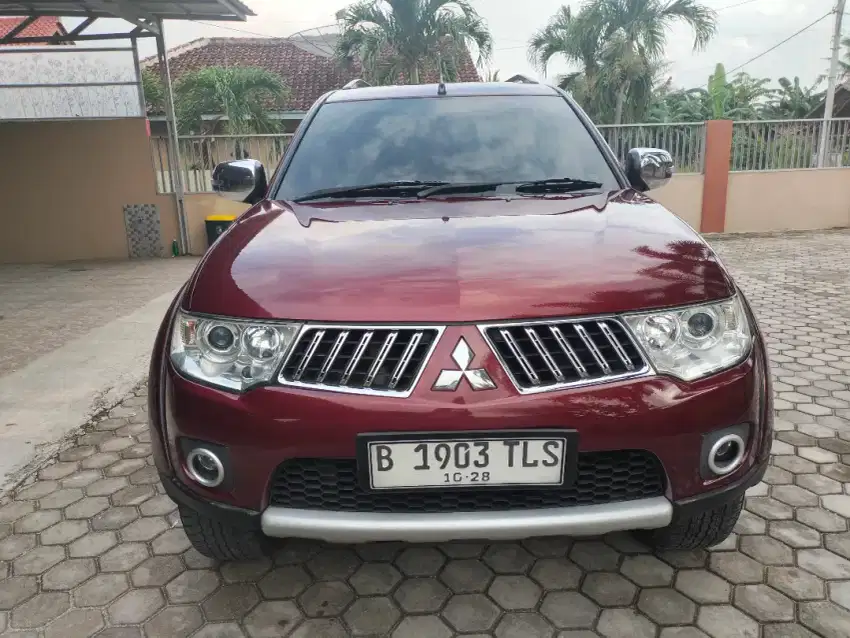 Pajero sport exceed metik diesel 2012, mulus, siap pakai